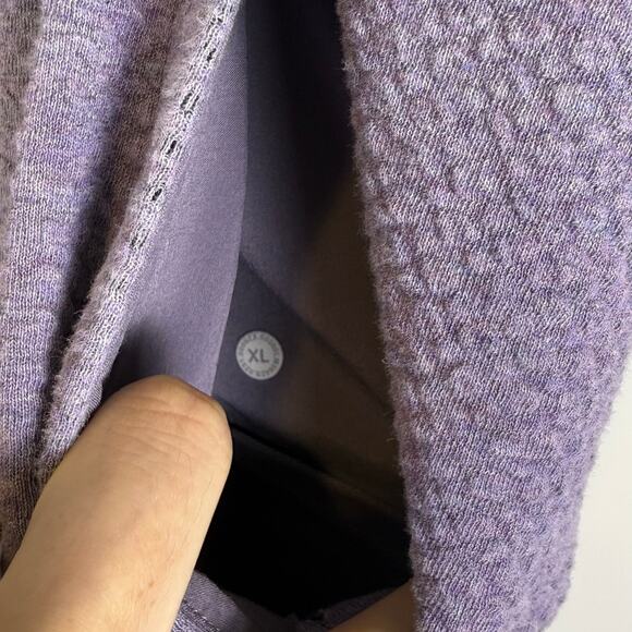 Lululemon Jogger Pants womens XL pink At Ease Textured Active Fitness Gym - Picture 3 of 9